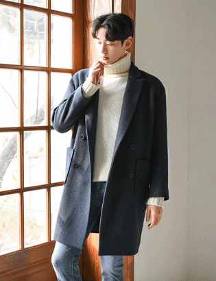 Exclusive Double Long Wool Coat[CS1877]